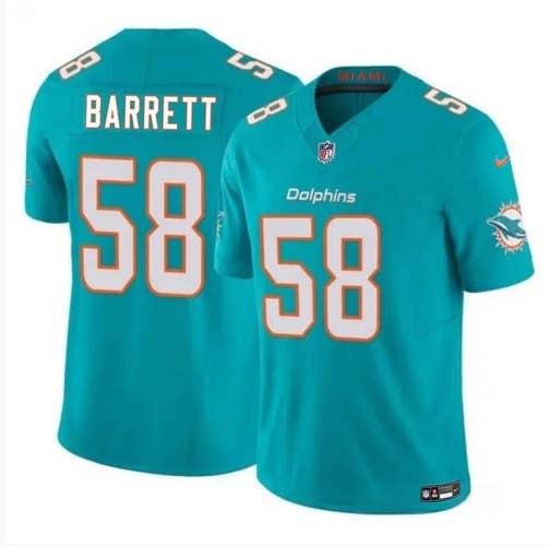 58 Shaquil Barrett Aqua F.U.S.E Vapor Limited Stitched Jersey -All Men Women Youth Size Available