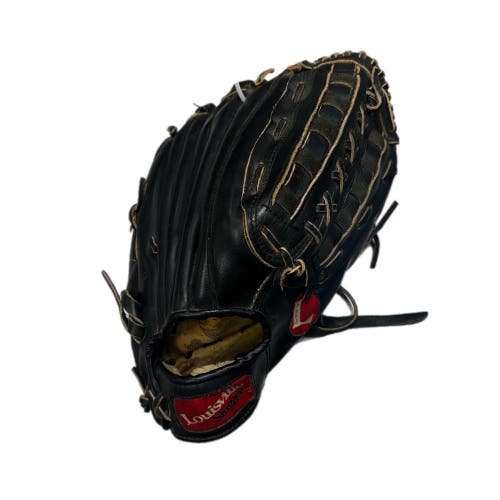 Louisville Slugger Used Black Right Hand Throw 13.5" Baseball Glove