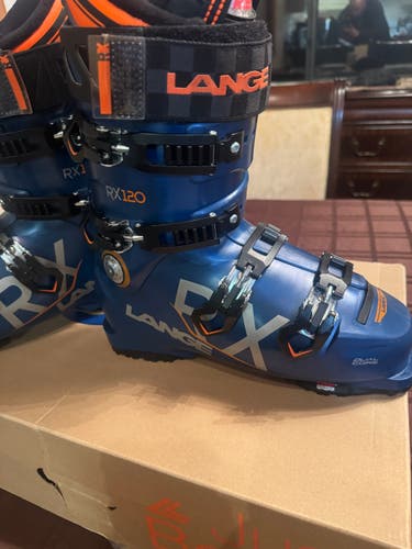 Used Men's Lange All Mountain RX 120 Ski Boots Stiff Flex