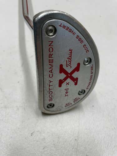 Used Titleist Scotty Cameron Red X Mallet Putter 33" Mallet Putters