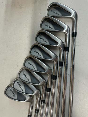 Used Adams Golf Tight Lies 3i-pw Regular Flex Steel Shaft Iron Sets