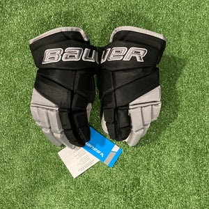 Black New Senior Bauer Vapor Pro Team Gloves 14" Pro Stock
