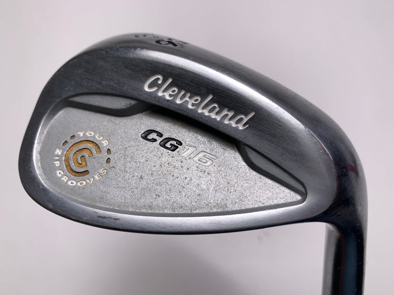 Cleveland CG16 Tour Satin Chrome Sand Wedge 56* 10 Bounce Wedge Steel Mens RH