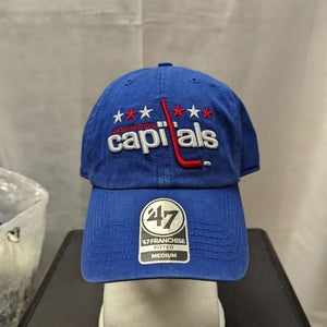 NWS Washington Capitals '47 Franchise Fitted Hat M Vintage Hockey NHL