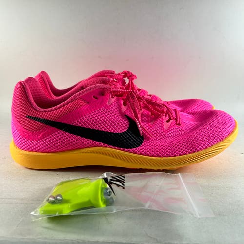 NEW Nike Zoom Rival Distance Men’s Track Spikes Shoes Pink Size 10 DC8725-600