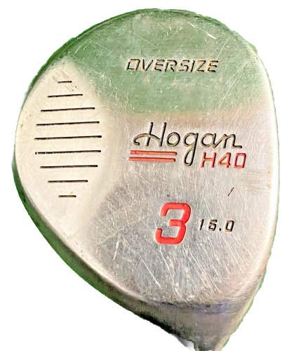 Ben Hogan H40 3 Wood 16 Degree Men's RH Apex 4 Stiff Graphite 43 In Factory Grip