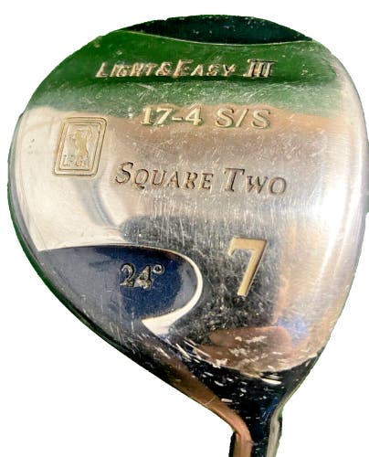Square Two 7 Wood Light And Easy III 24 Degrees RH Ladies Graphite 40.5 Inches