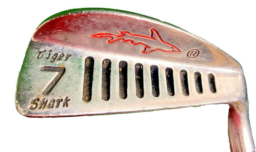 Tiger Shark 7 Iron By Pat Simmons RH Ladies Flex Steel 36.75 Inches Good Grip