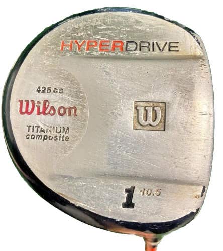 Wilson Hyperdrive Driver 10.5 Degrees 425cc Titanium RH Stiff Graphite 44 Inches