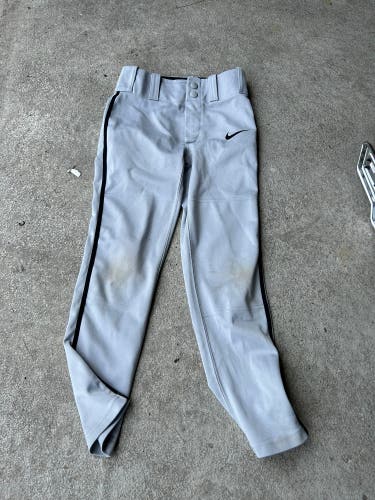 Gray Used XS Nike Game Pants