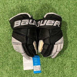 Black New Senior Bauer Vapor Pro Team Gloves 13" Pro Stock
