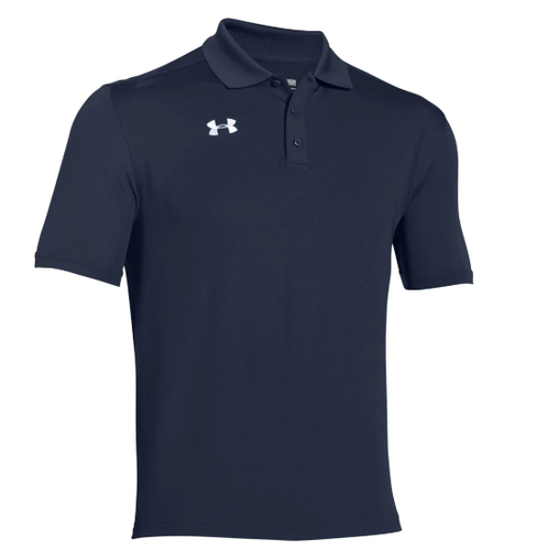Men's Navy Blue Heather Under Armour Elevated Polo