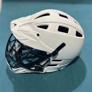 White Used Adult Cascade Sch2 Helmet