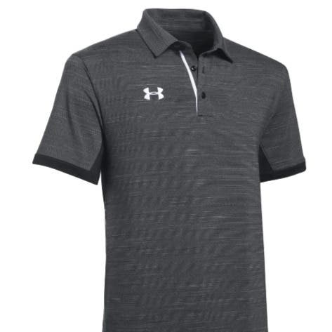 Men's Black Heather Under Armour Elevated Polo
