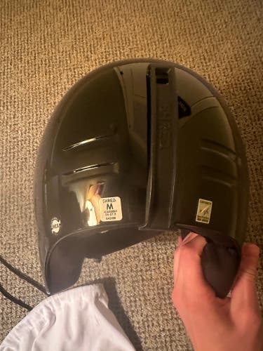 Used Unisex Shred Basher Helmet FIS Legal