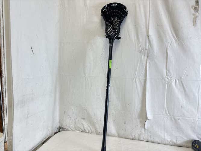 Used Stx 6000 W Stallion Men's Complete Lacrosse Stick 40.5"