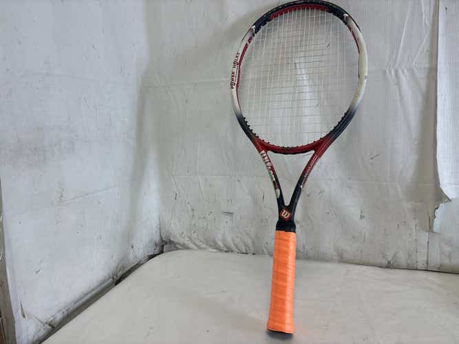 Used Wilson Hammer 6.4 Stretch Power Holes 4 5 8" Tennis Racquet 110 Sqin