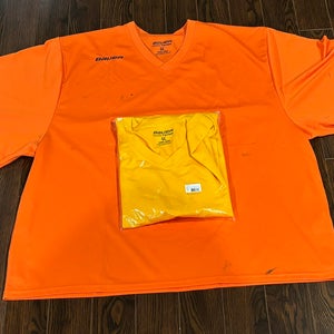 Orange Used Men's Bauer Jersey