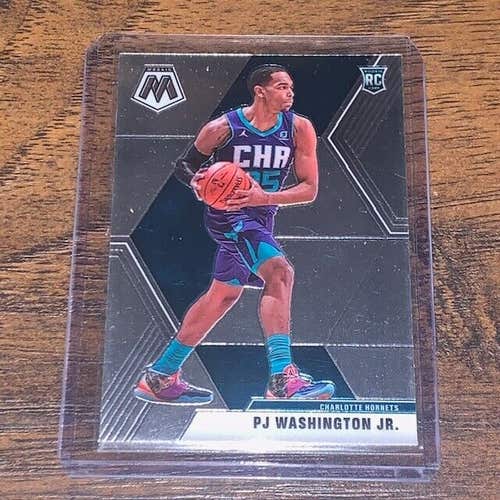 PJ Washington Jr Charlotte Hornets 19-20 Panini Mosaic NBA Rookie Card #213