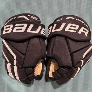 Black Used Youth Bauer Vapor X60 Gloves 11"