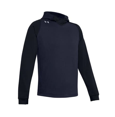 Men's Navy Blue Under Armour Dynasty Fleece Hoodie