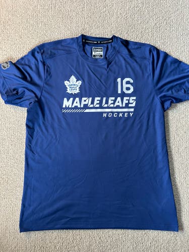 Team Issue Toronto Maple Leafs Mitch Marner 16 Performance Tee (Sz. XL)