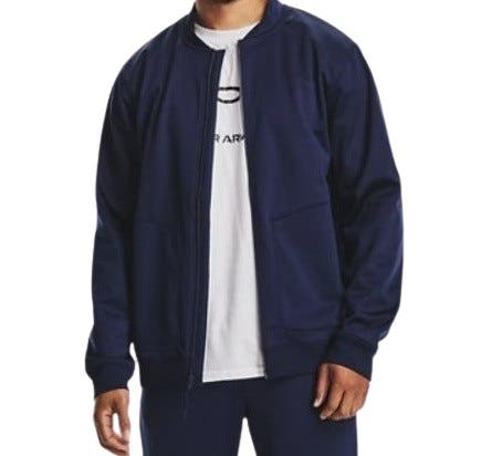 Men's Under Armour Navy Blue Bomber Jacket