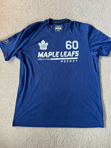 Team Issue Toronto Maple Leafs Joseph Woll 60 Performance Tee (Sz. XL)
