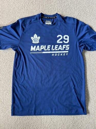 Team Issue Toronto Maple Leafs Pontus Holmberg 29 Performance Tee (Sz. L)