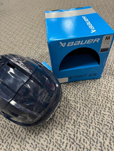 Bauer Navy Re-Akt 65 Medium helmet