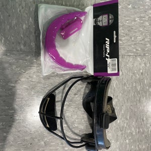 Used Youth Rip It Face Guard With Padding