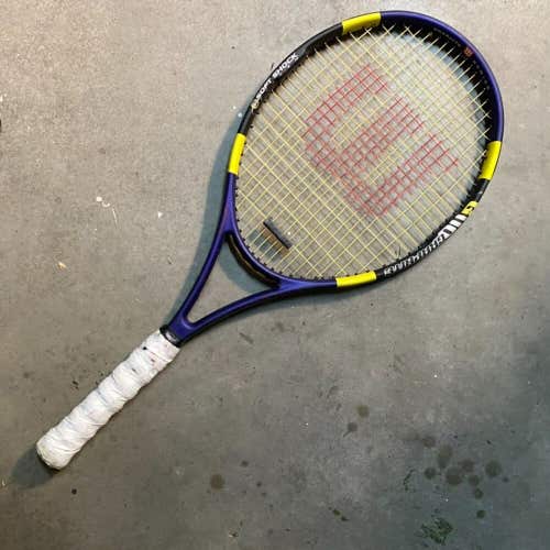 Wilson Soft shock G110 Graphite Tennis Racquet 4 1/2 Grip