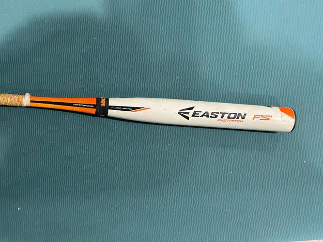 White Used 2015 Easton FS1 Bat (-11) Composite 21 oz 32"