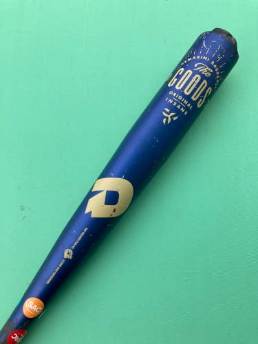 Used 2021 DeMarini The Goods Bat BBCOR Certified (-3) Alloy 30 oz 33"