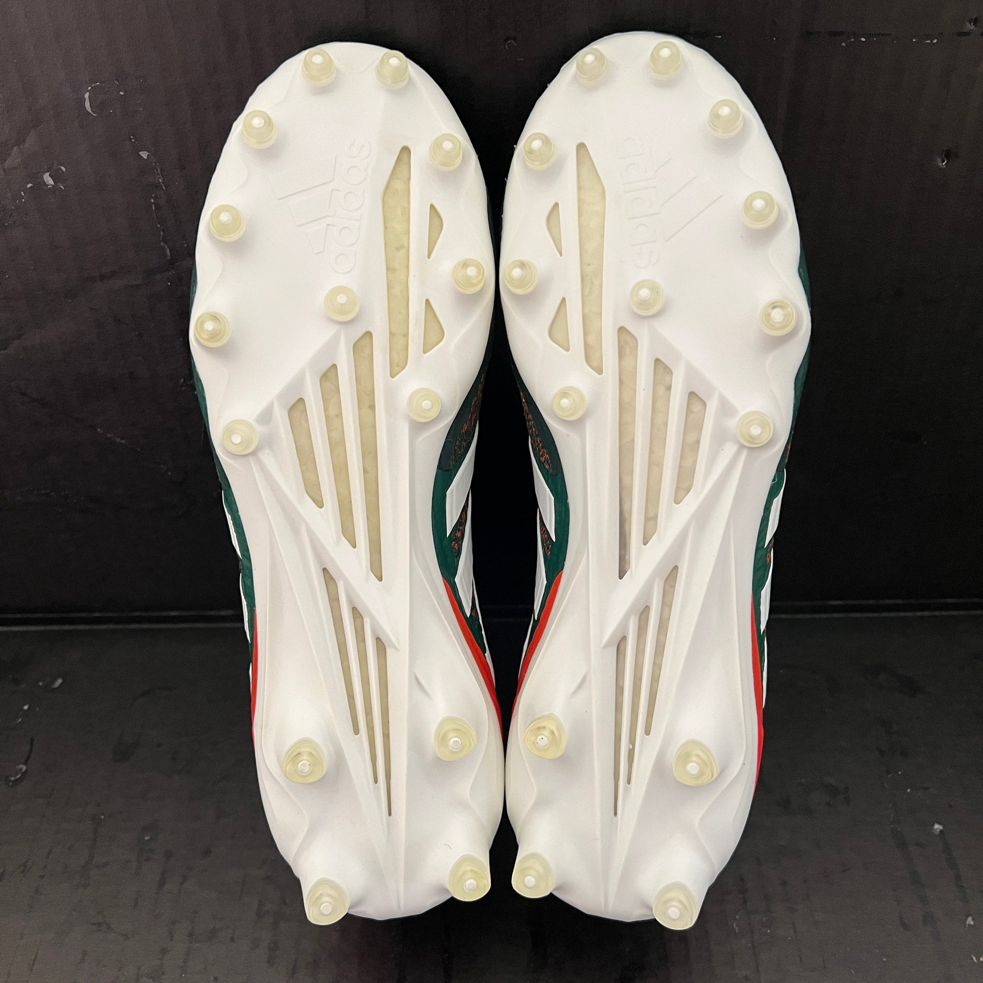 adidas gazelle silver green womens Miami Hurricanes adidas 2024 AlphaBoost V2 Shoes