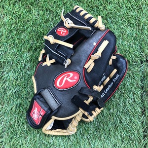 Used Kid Pitch (9YO-13YO) Rawlings Highlight Series Right Hand Throw Infield Baseball Glove 10.5"