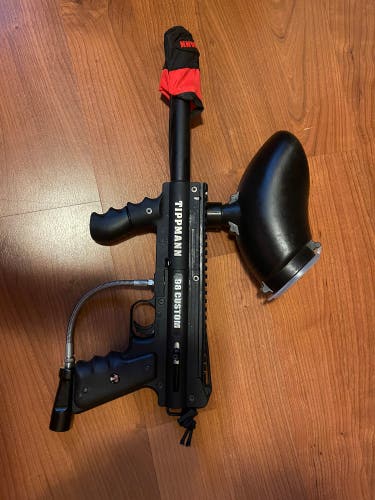 Used Tippmann 98 custom paintball gun