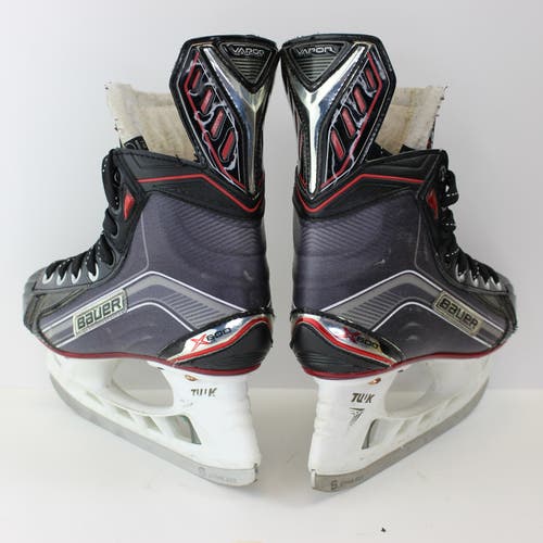 Used Bauer Vapor X600 Hockey Skates Regular Width Size 1.5 Junior (3 US Shoe)