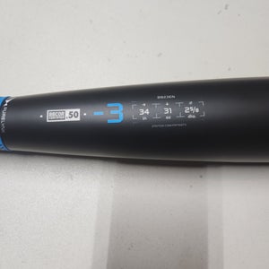 New Easton Encore Hybrid BBCOR Certified Bat (-3) Hybrid 31 oz 34"
