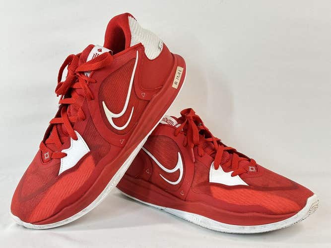 #1801 Nike Kyrie 5 Low TB University Red nike DO9617-600 Size 13.5