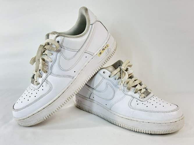 #1802 Nike Air Force 1 '07 Low Triple White CW2288-111 Size 8