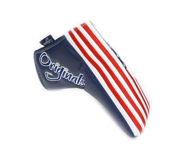 NEW PRG Patriot Navy Magnetic Blade/Boot Putter Headcover