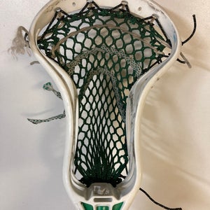Used Warrior Strung Cobra X Head white with green mesh
