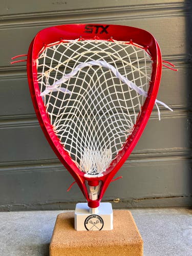 STX Shield 100 (entry level) - Dyed Red with Stringer’s Shack Mesh
