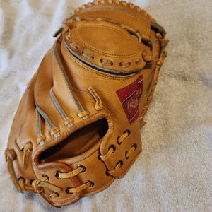 Rawlings Right Hand Throw Catcher's Ray Fosse Mj50 Professional Model Baseball Glove 33"