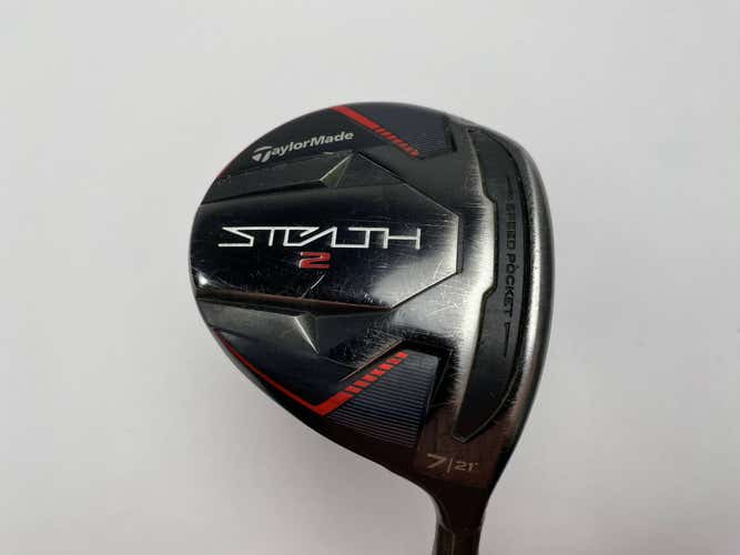 TaylorMade Stealth 2 7 Wood 21* Project X EvenFlow Riptide CB 4.0 Ladies RH