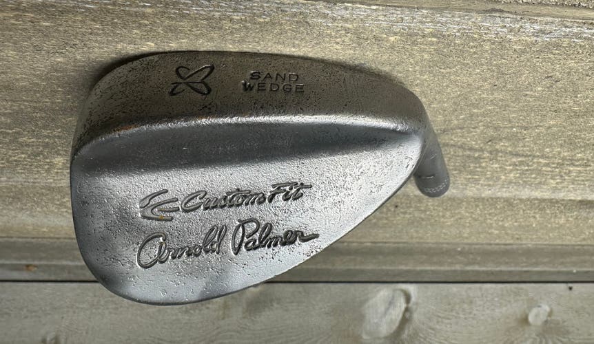 Vintage Arnold Palmer Custom Fit Sand Wedge Iron Head Right Handed 10.8oz