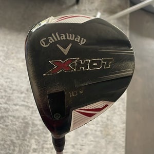 Used Callaway Left Hand Stiff Flex 10.5 Loft X Hot Driver