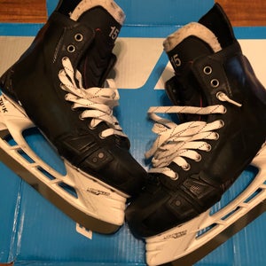 Used Senior CCM AS-V Pro Hockey Skates Regular Width Pro Stock 9.5