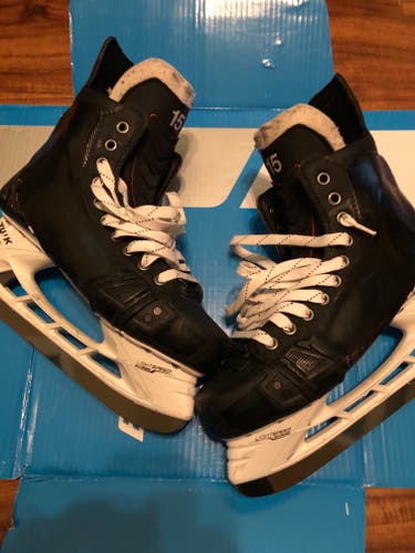 Used Senior CCM AS-V Pro Hockey Skates Regular Width Pro Stock 9.5